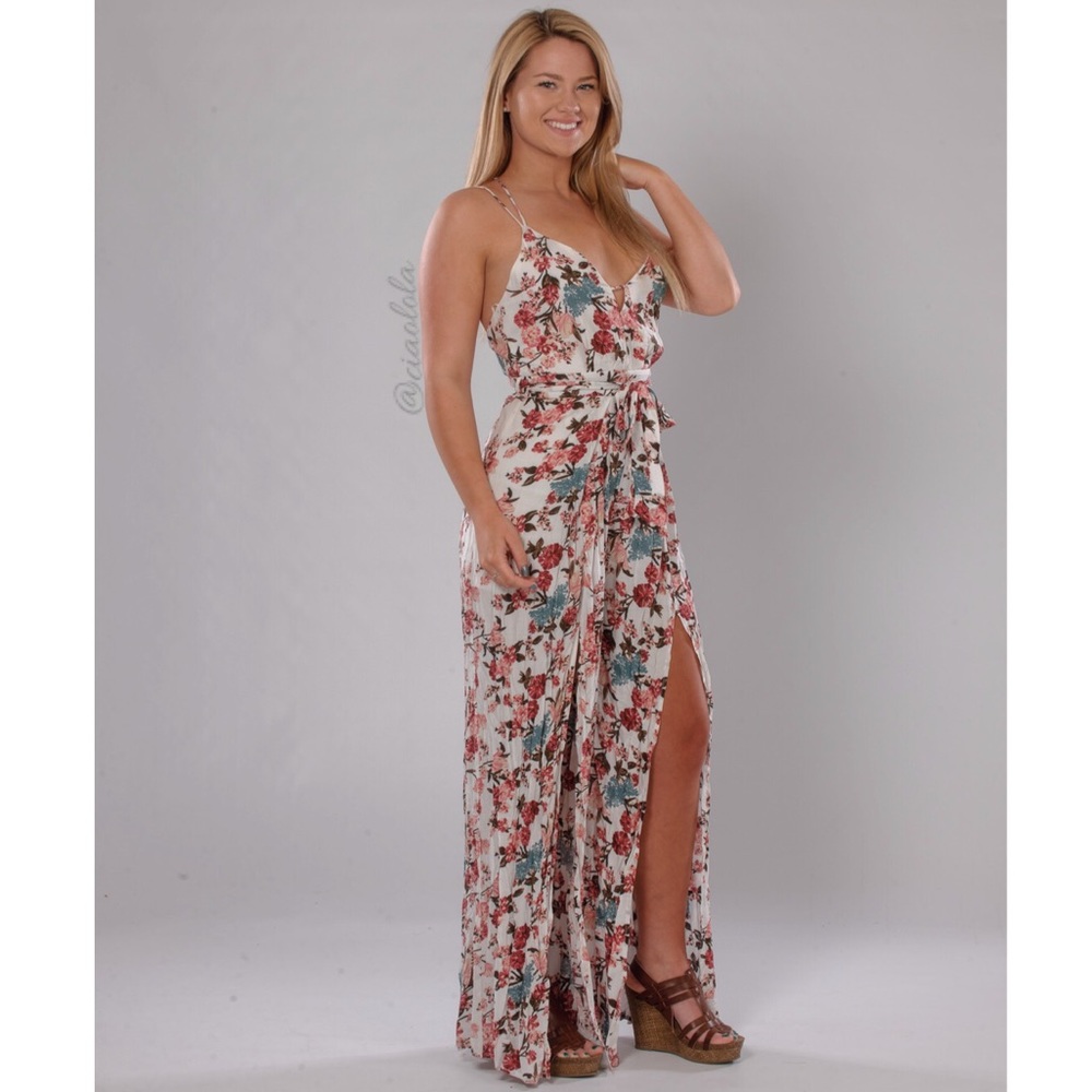 Summer sale! floral jumpsuit